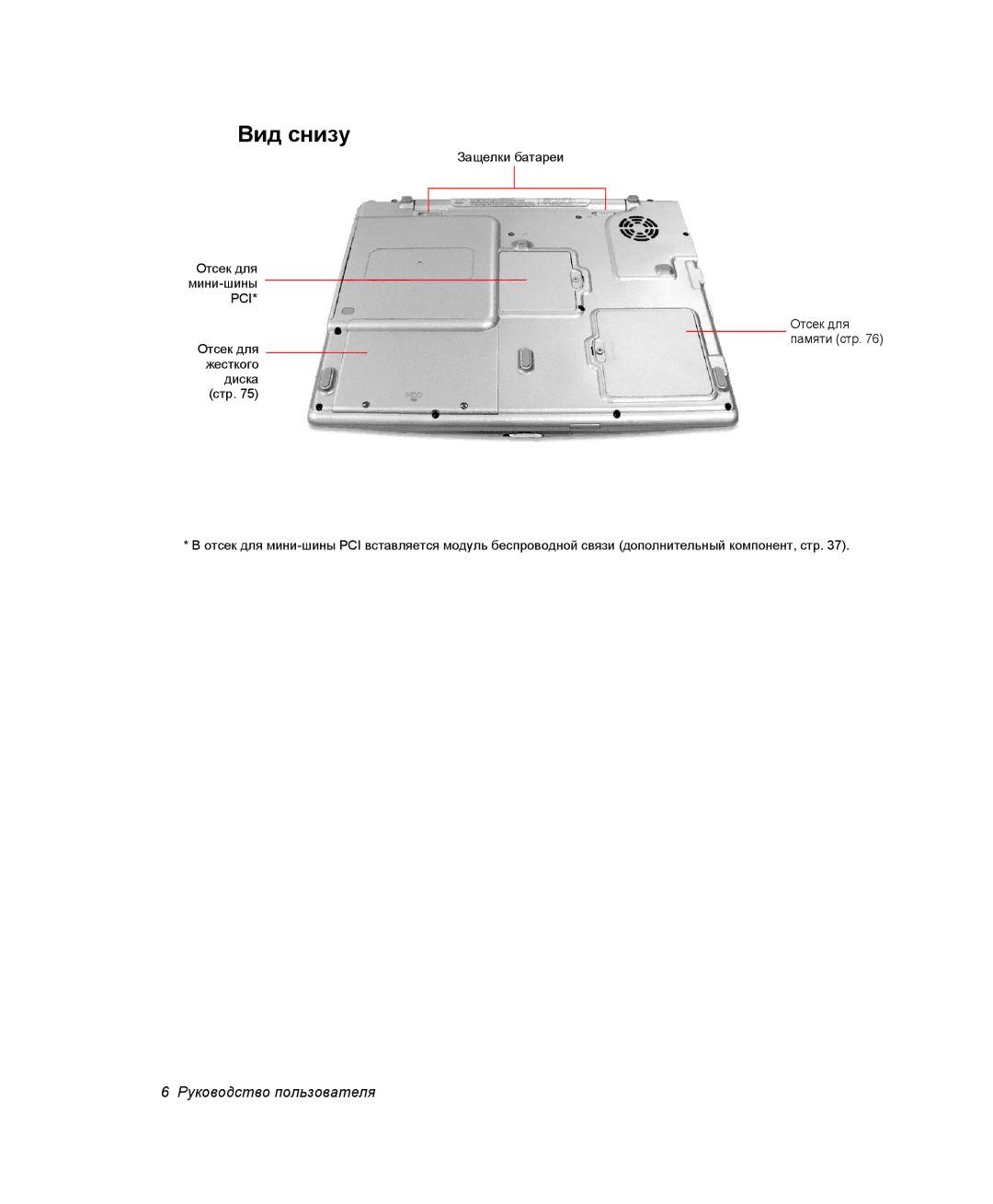 Samsung NX05CH5FU2/SER, NX05CH3GK0/SER, NX05RH2402/SER, NX05PRK001/SER, NX05RH2W06/SER, NX05CH50VU/SER manual Вид снизу 