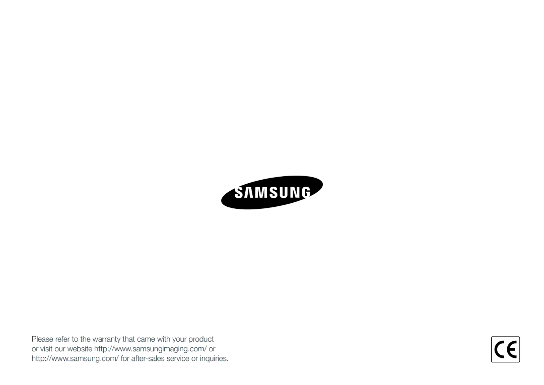 Samsung NX100 user manual 