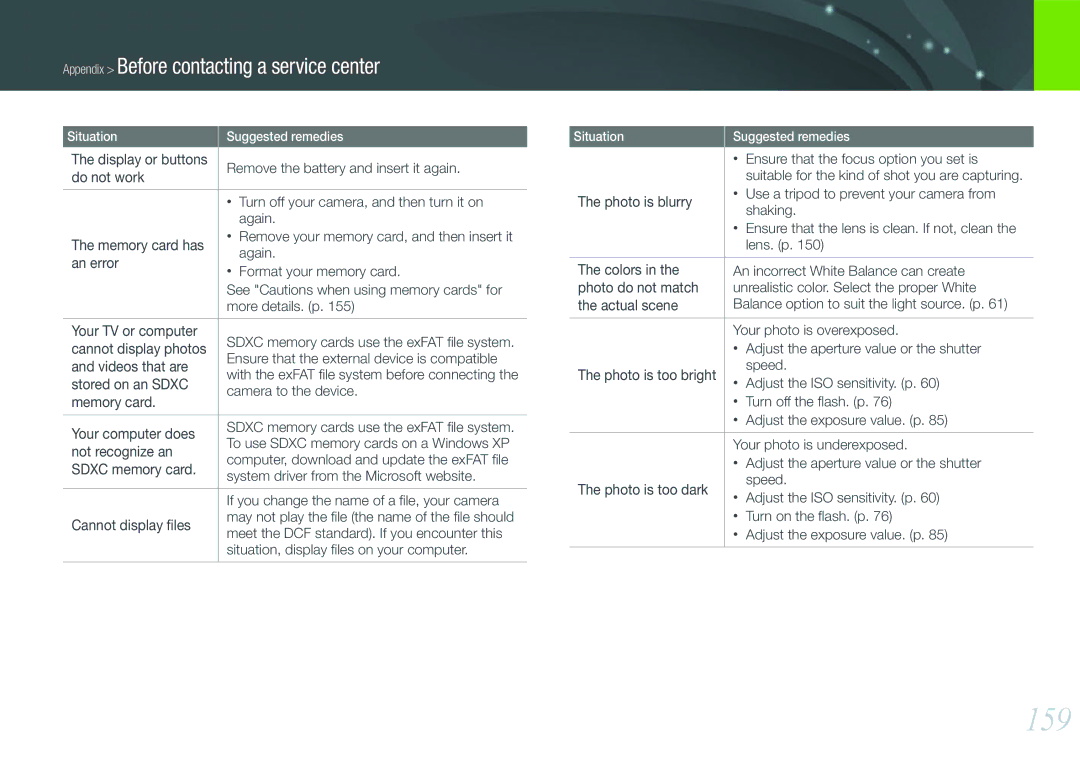 Samsung NX1000 user manual 159 