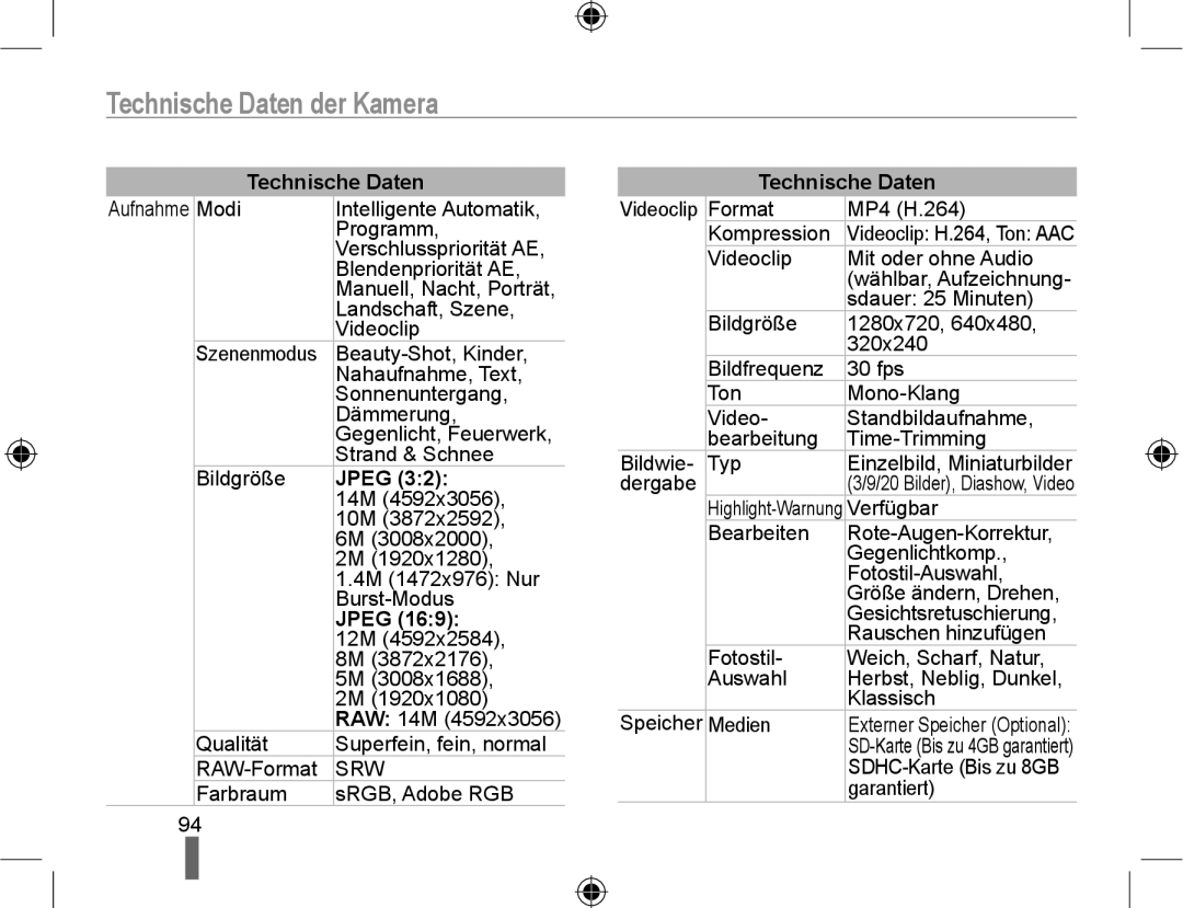 Samsung NX10-SEED/SEG, NX10RHZA03/SUK, NX10PRTV04/SUK, NX10PRTV04/SEG, EV-NX10ZZBABDE, EV-NX10ZZBABUA, EV-NX10ZZBCBDE manual Jpeg 