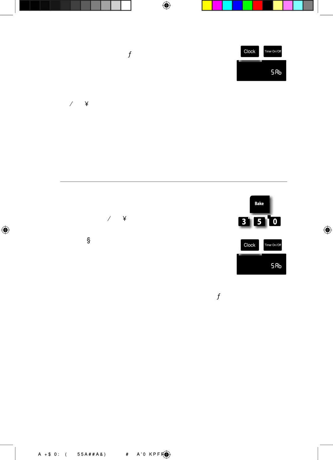 Samsung NX58F5500SW user manual Operating the oven 