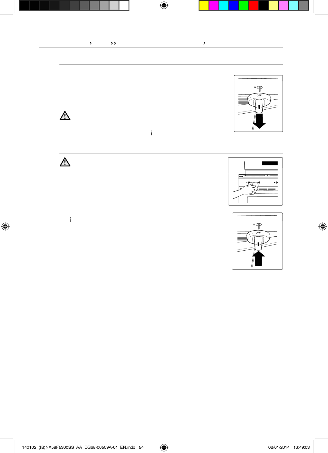 Samsung NX58F5500SW user manual Care and Cleaning of the Cooktop, Surface burner controls 