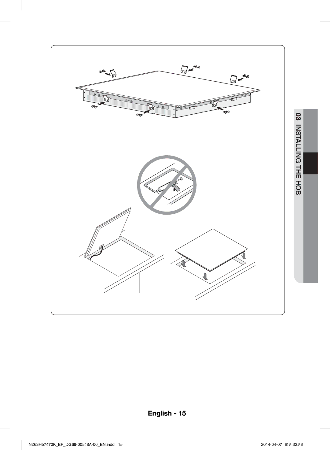 Samsung NZ63H57470K/EF, NZ63H57473K/EF manual English 