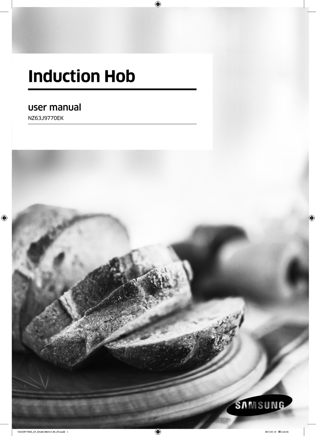 Samsung NZ63J9770EK/EF manual Induction Hob 