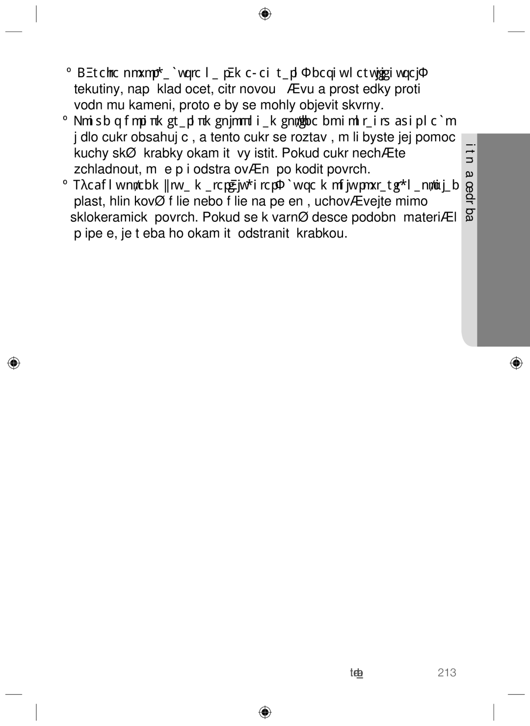 Samsung NZ64F3NM1AB/UR manual Čištění a údržba 