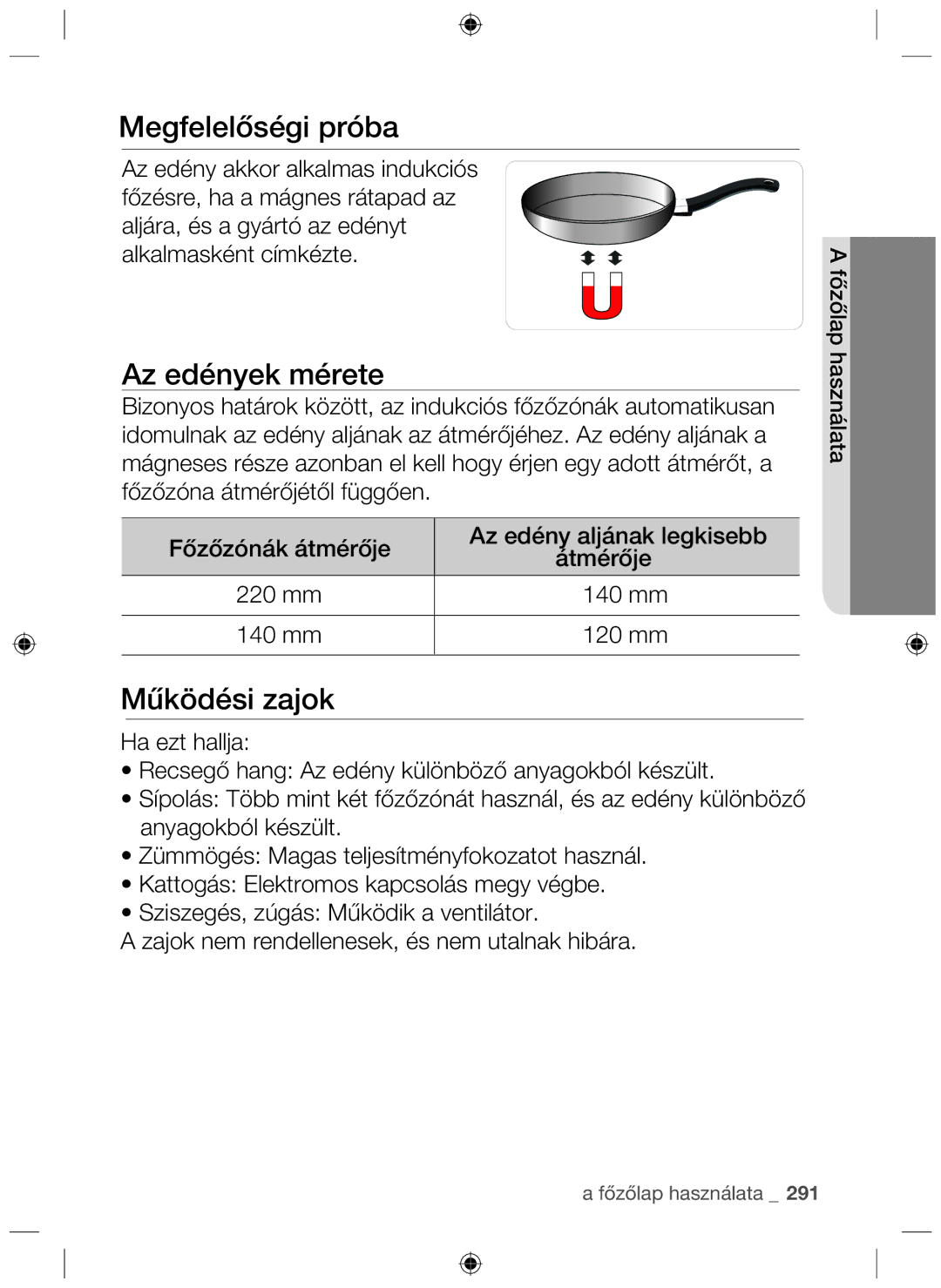 Samsung NZ64F3NM1AB/UR manual Megfelelőségi próba 