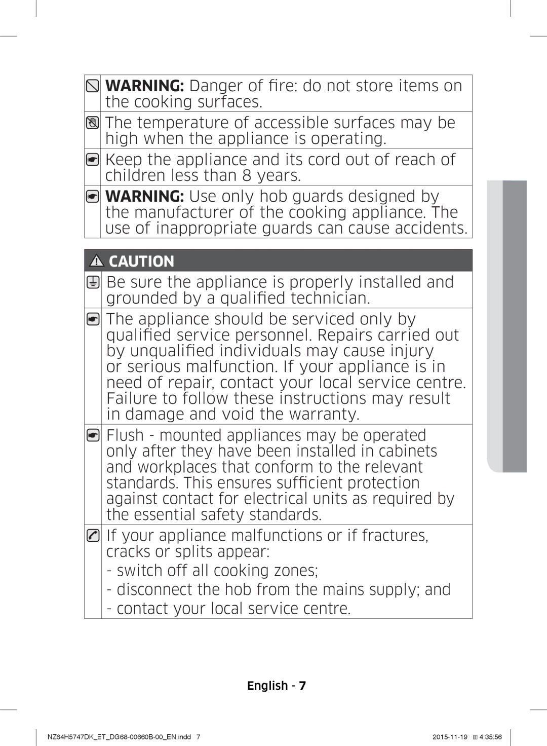 Samsung NZ64H5747DK/ET manual Using this Manual & Safety Instructions 