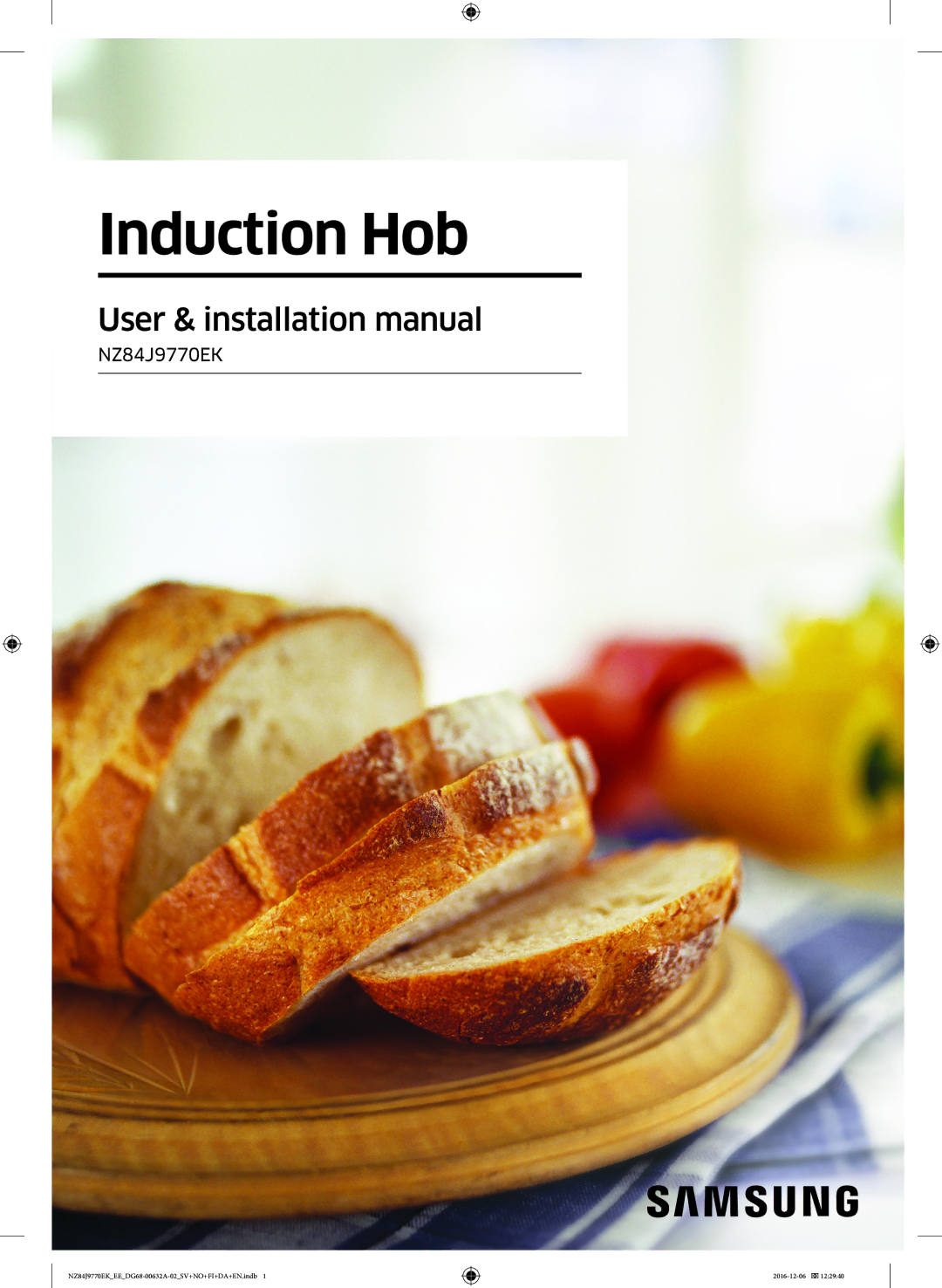 Samsung NZ84J9770EK/EE manual Induction Hob 