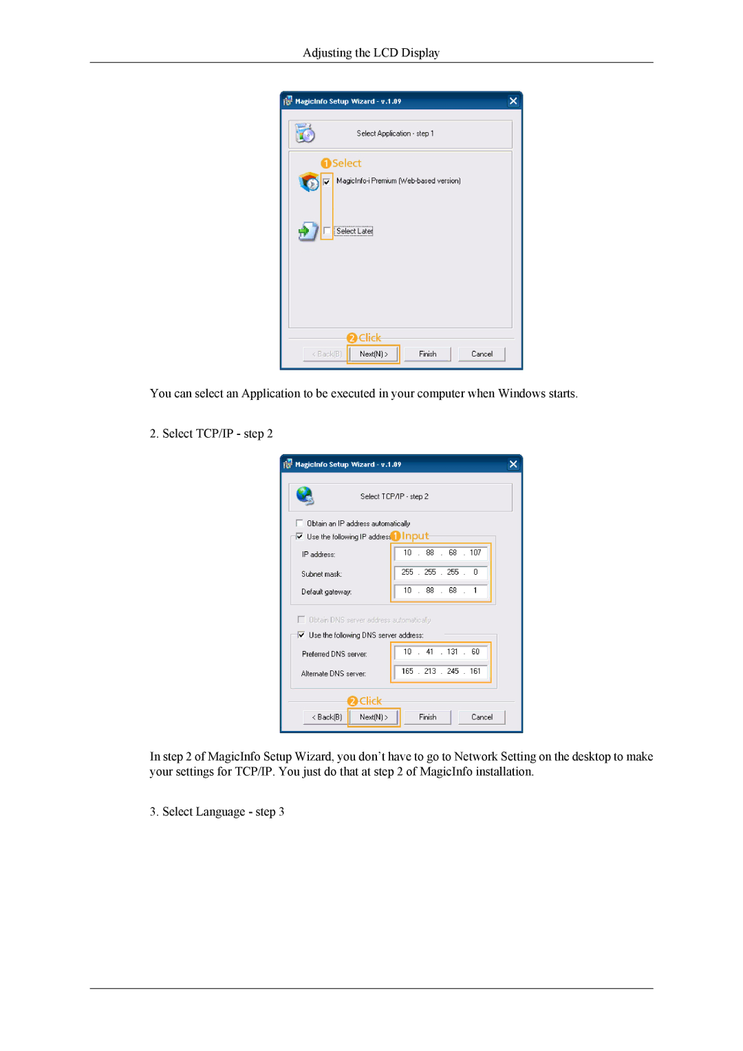 Samsung OL46B specifications 