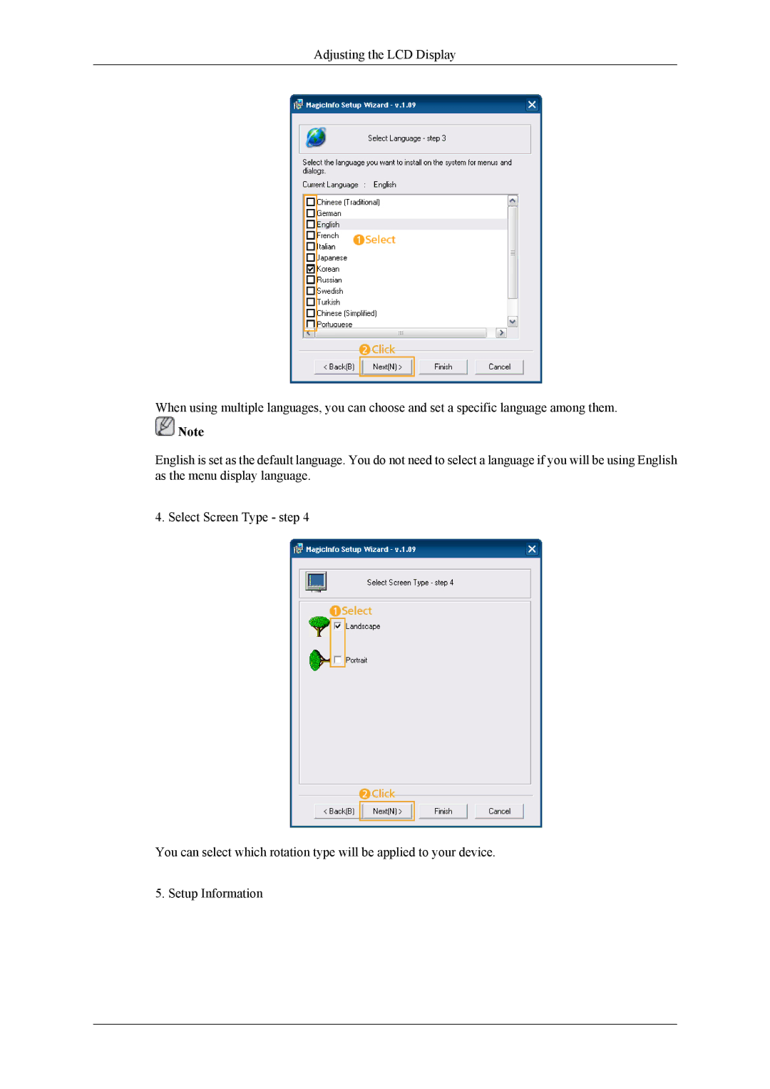 Samsung OL46B specifications 