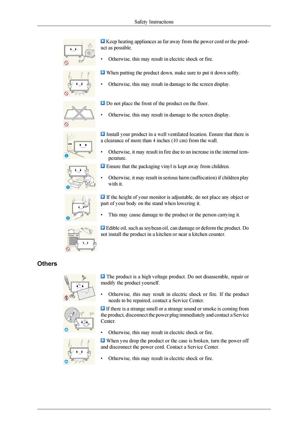 Samsung OL46B specifications Others 