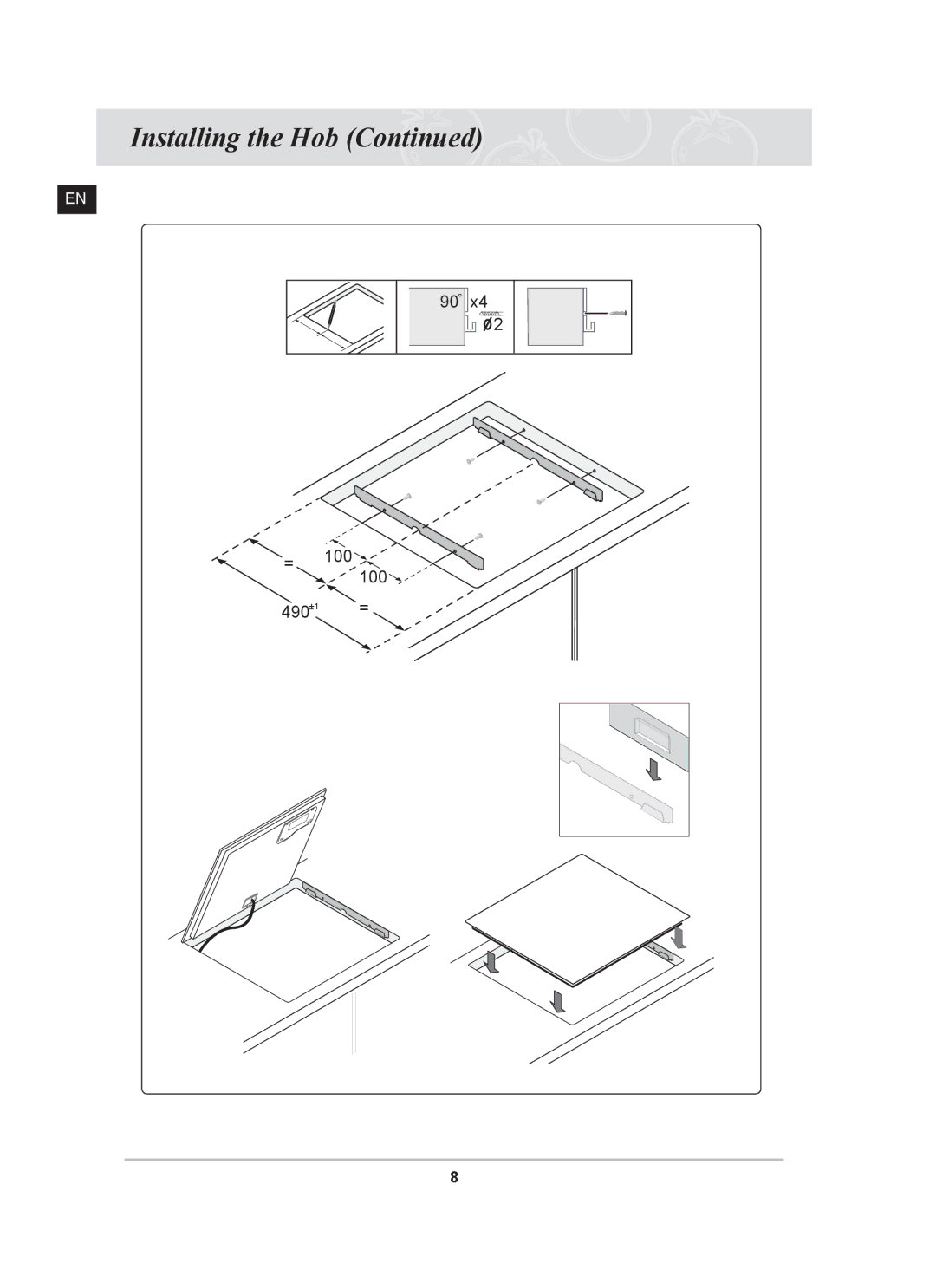 Samsung P001/XEH manual 100 