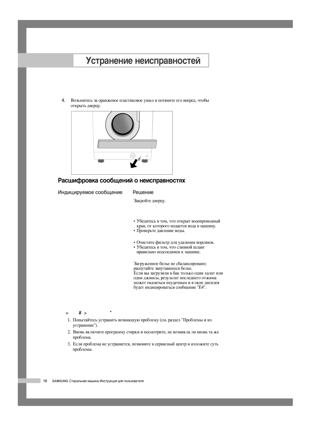 Samsung P8091GW/YLW, P1091GW1/YLP ‡Ò¯ËÙÓ‚Í‡ ÒÓÓ·˘ÂÌËÈ Ó ÌÂËÒÔ‡‚ÌÓÒÚﬂı, Àì‰Ëˆëûâïóâ Òóó·˘Âìëâ Êâ¯Âìëâ, ‡Íóèúâ ‰‚Âˆû 