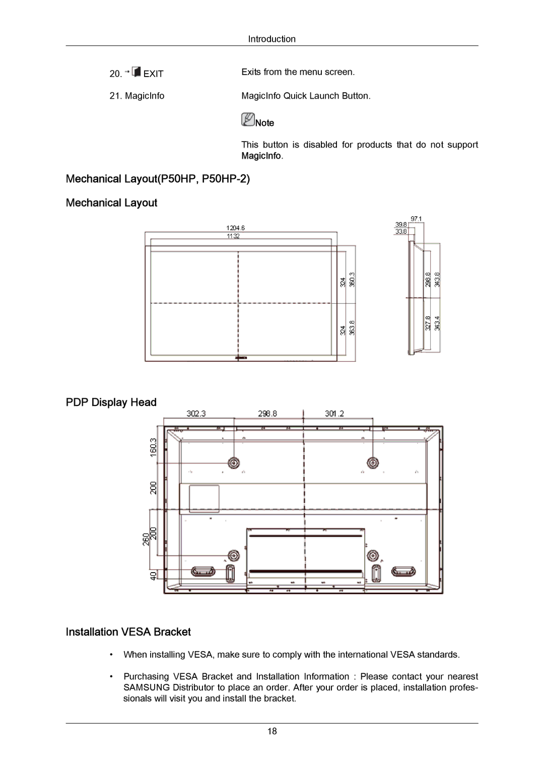 Samsung P50HP-2, P63FP-2 user manual MagicInfo 