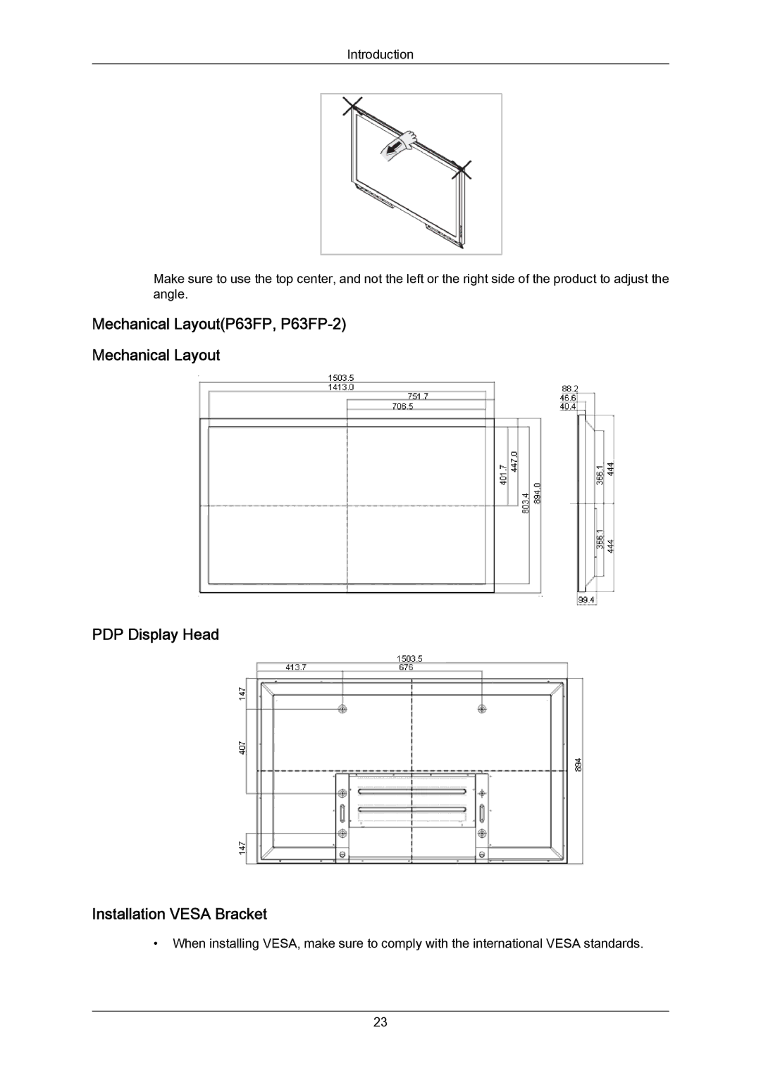 Samsung P50HP-2, P63FP-2 user manual 