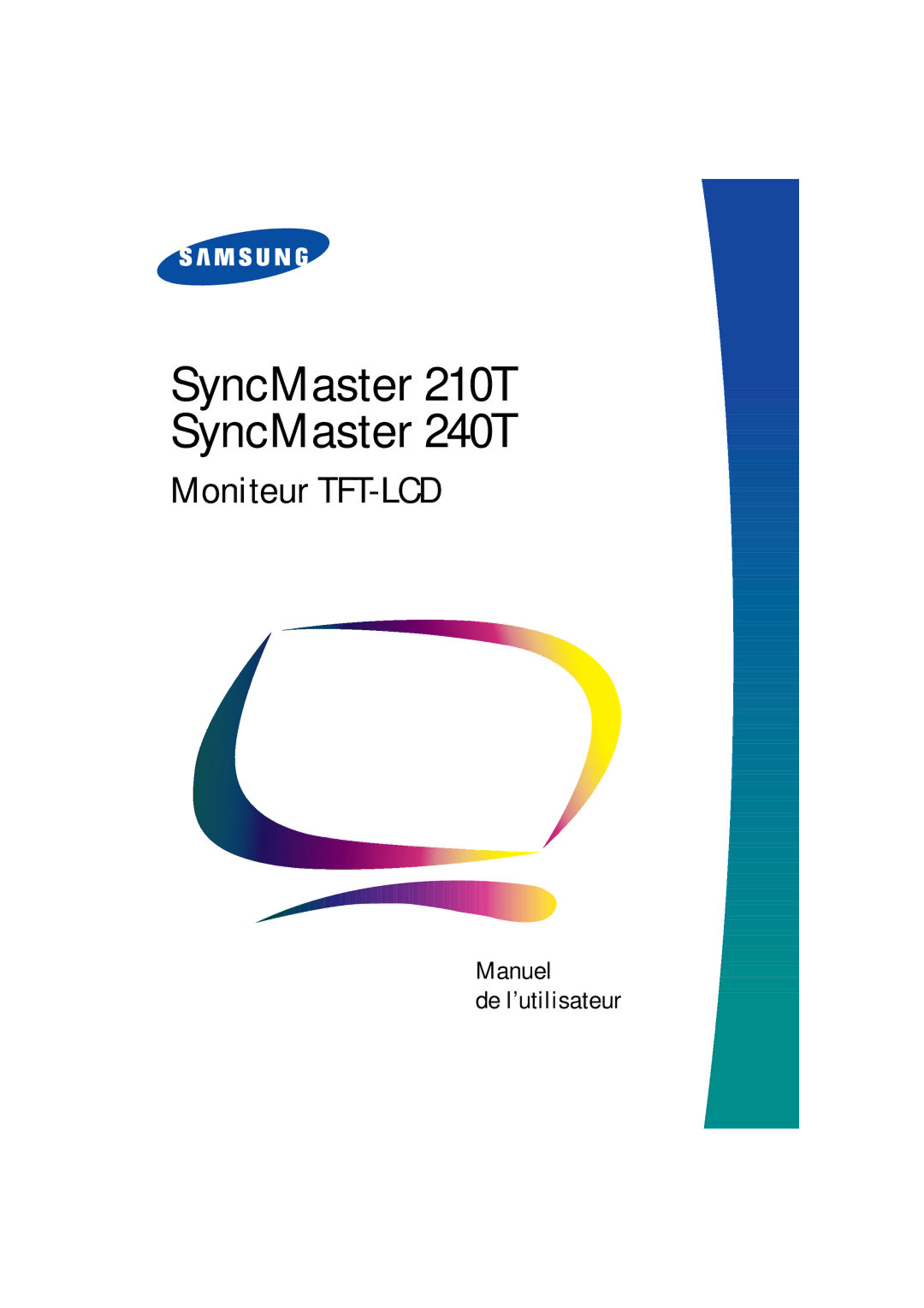 Samsung PC21PBSS/EDC, PC21PBSSS/EDC manual SyncMaster 210T SyncMaster 240T 