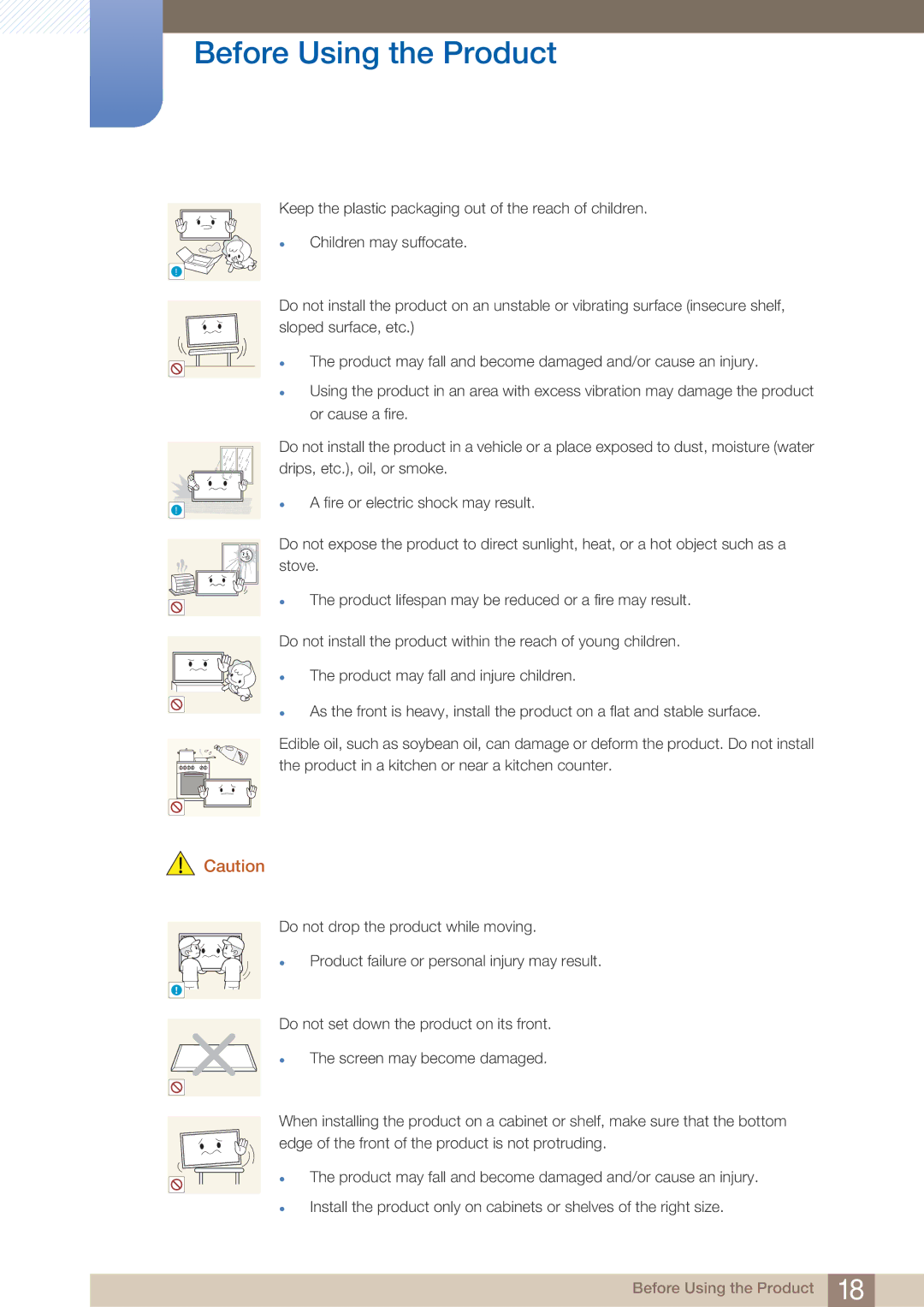 Samsung PE40C user manual Before Using the Product 