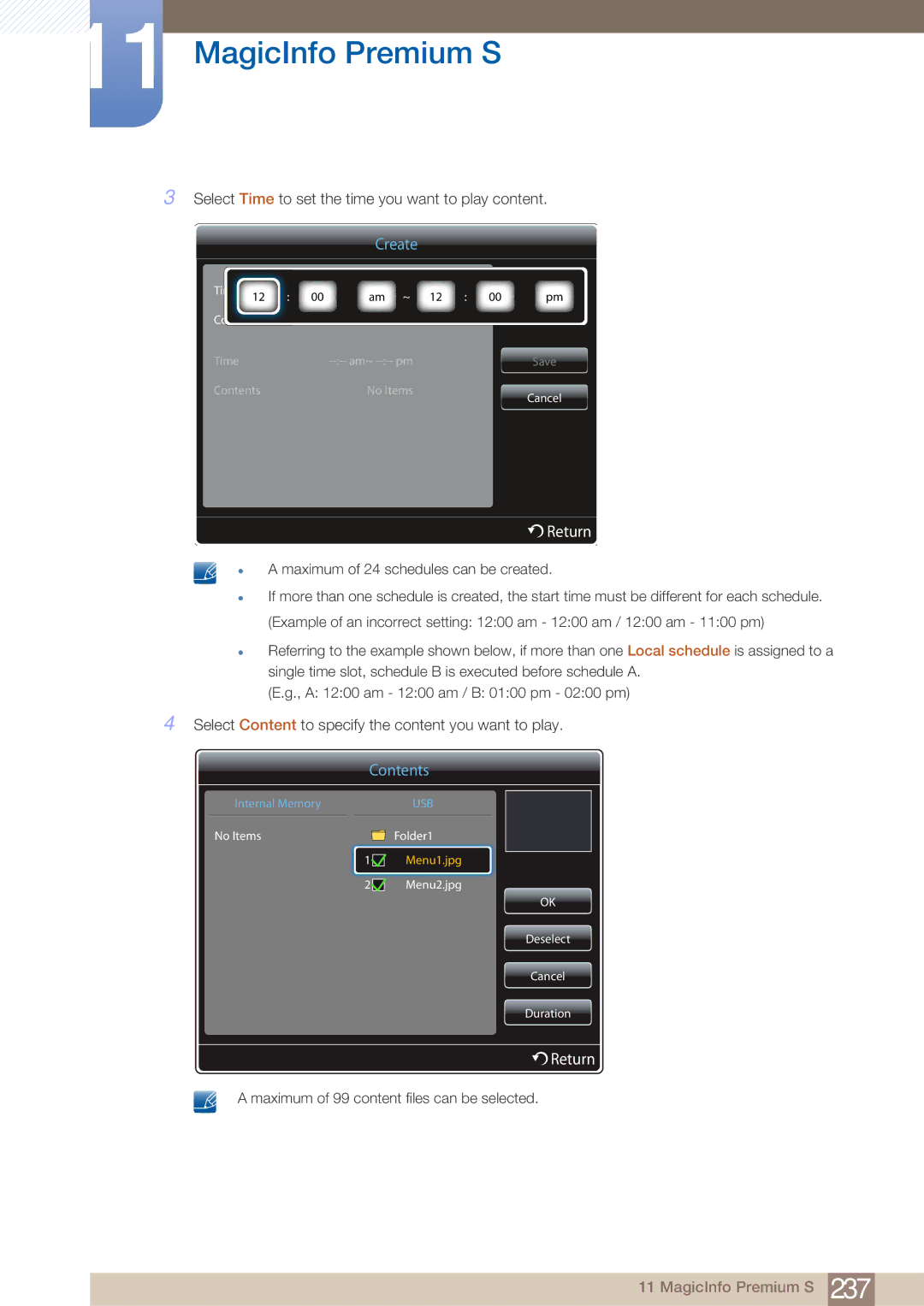 Samsung PE40C user manual Contents 