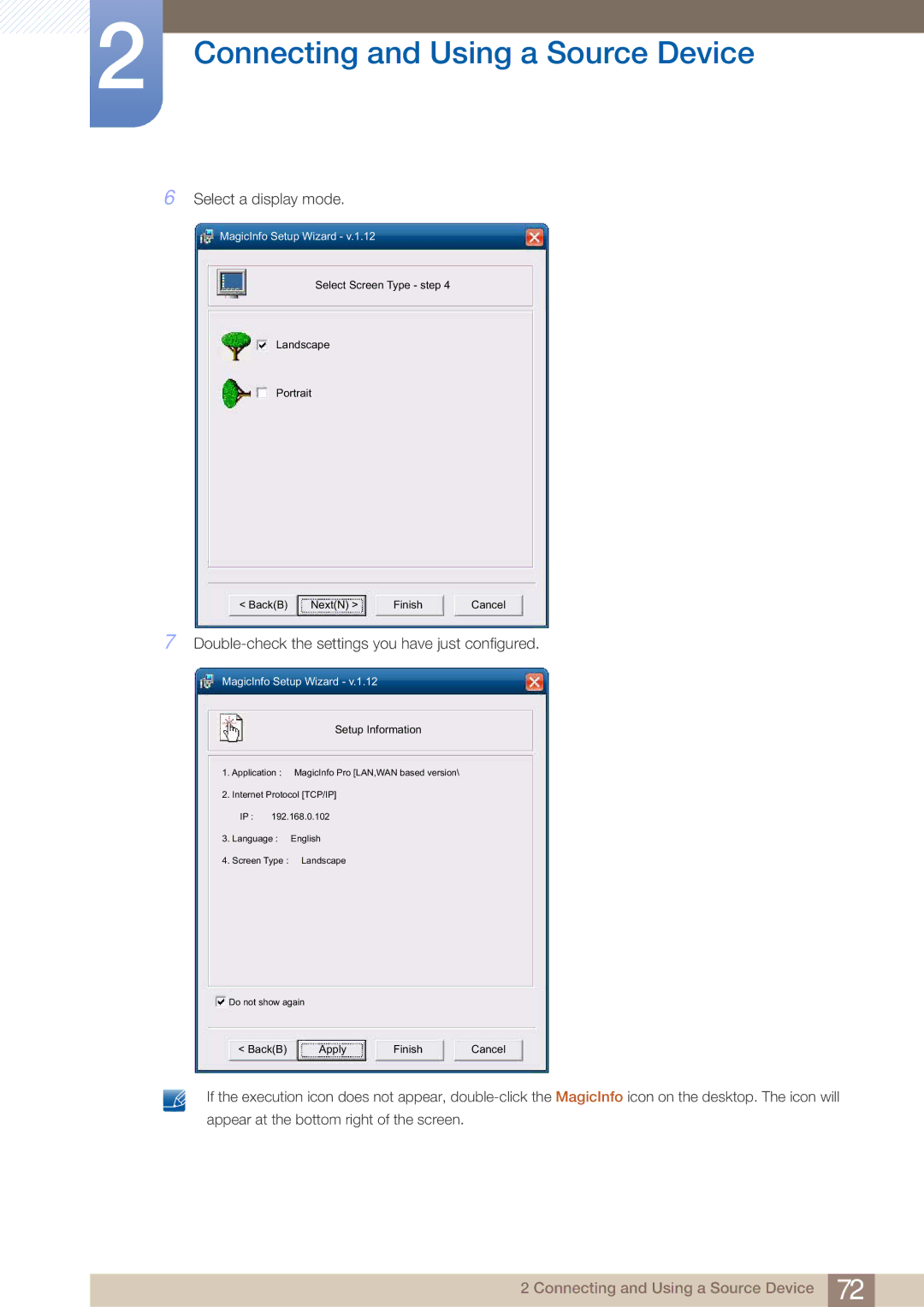 Samsung PE40C user manual Select a display mode 