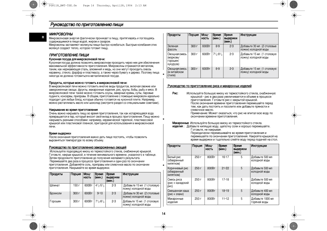 Samsung PG811R-D/BWT manual Êûíó‚Ó‰Òú‚Ó Ôó Ôë„Óúó‚Îâìë˛ Ôë˘Ë, ÅàäêéÇéãçõ, ÈêàÉéíéÇãÖçàÖ èàôà, Ìóòú¸ 