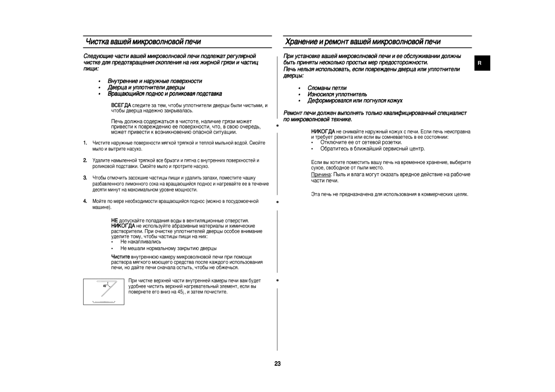 Samsung PG812R/BWT manual Óëòúí‡ ‚‡¯Âè Ïëíó‚Óîìó‚Óè Ôâ˜Ë, ‡Ìâìëâ Ë Âïóìú ‚‡¯Âè Ïëíó‚Óîìó‚Óè Ôâ˜Ë, ‰‚Âˆ˚ 