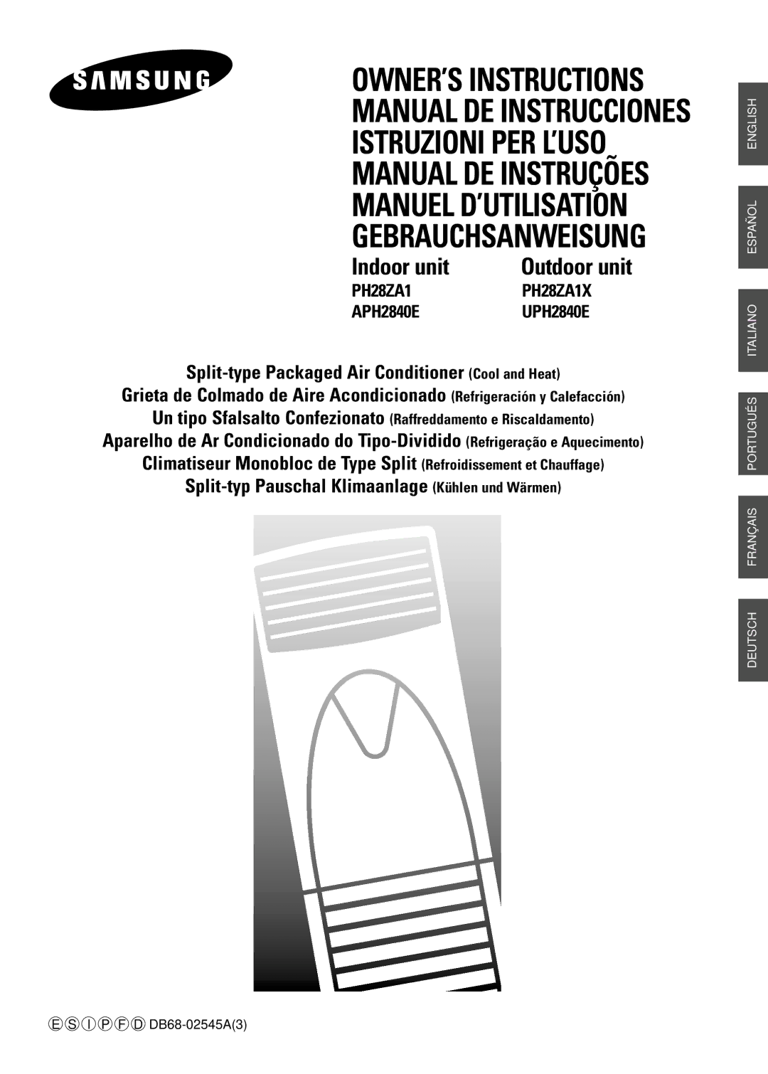 Samsung APH2840E/XFO, PH28ZA1, APH2840E/AFR manual Manuel D’UTILISATION Gebrauchsanweisung 