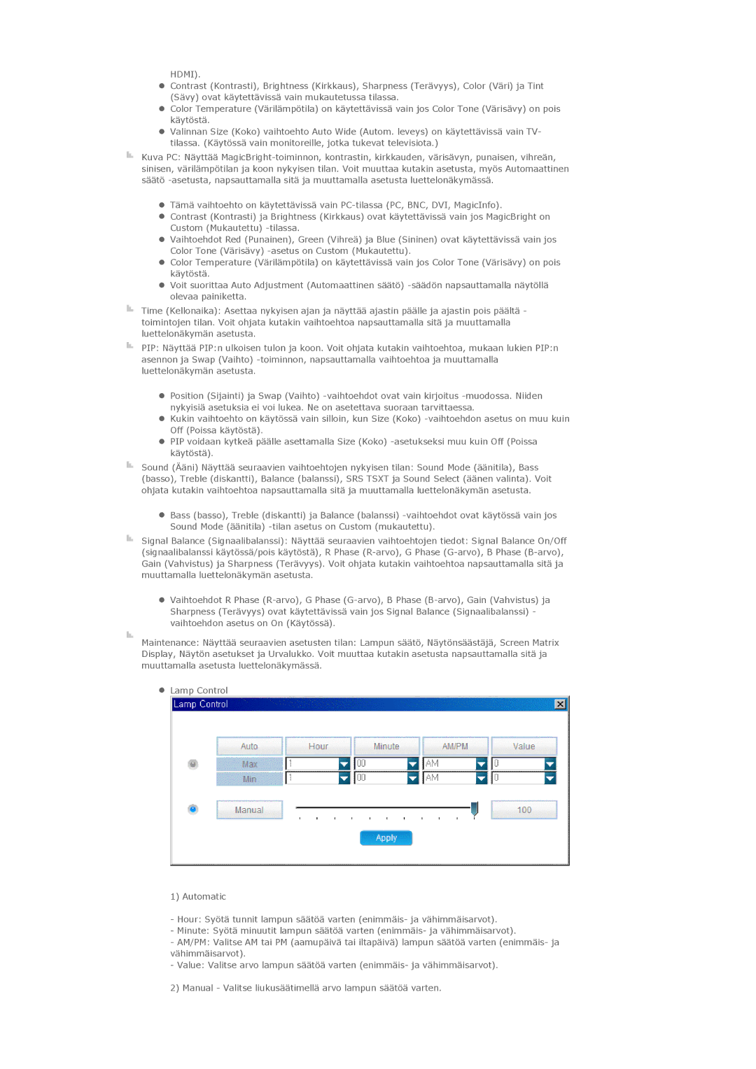 Samsung PH50KLPLBC/EN, PH50KLTLBC/EN, PH42KLPLBC/EN manual Hdmi 