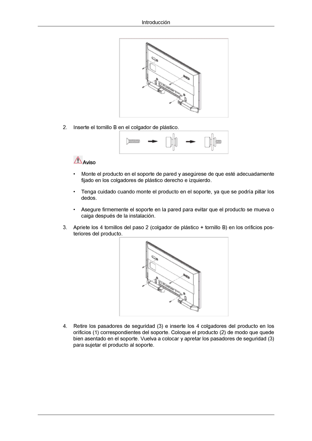 Samsung PH50KPPLBF/EN, PH63KPFLBF/EN, PH50KPFLBF/EN manual Aviso 