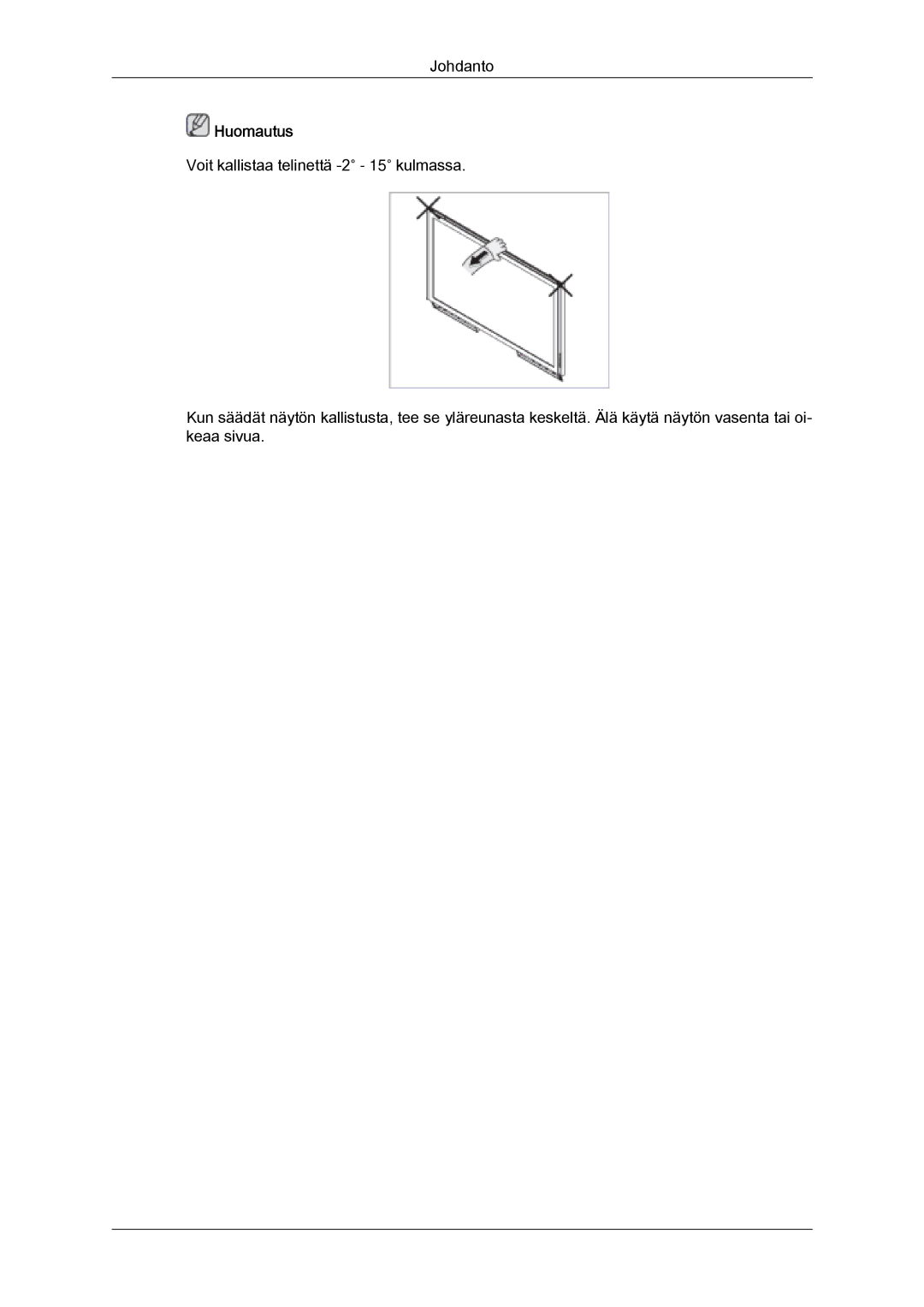 Samsung PH50KPFLBF/EN, PH63KPFLBF/EN manual Johdanto 