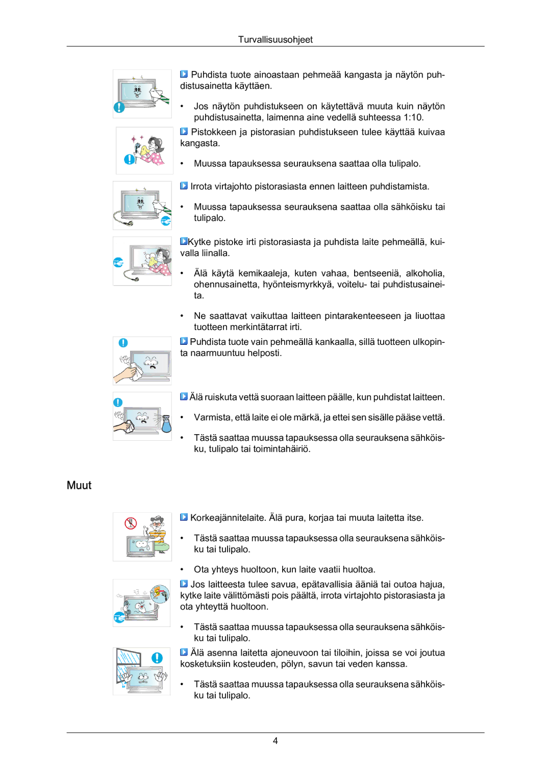 Samsung PH63KRFLBF/EN, PH63KRFLBX/EN, PH63KPFLBF/EN manual Muut 