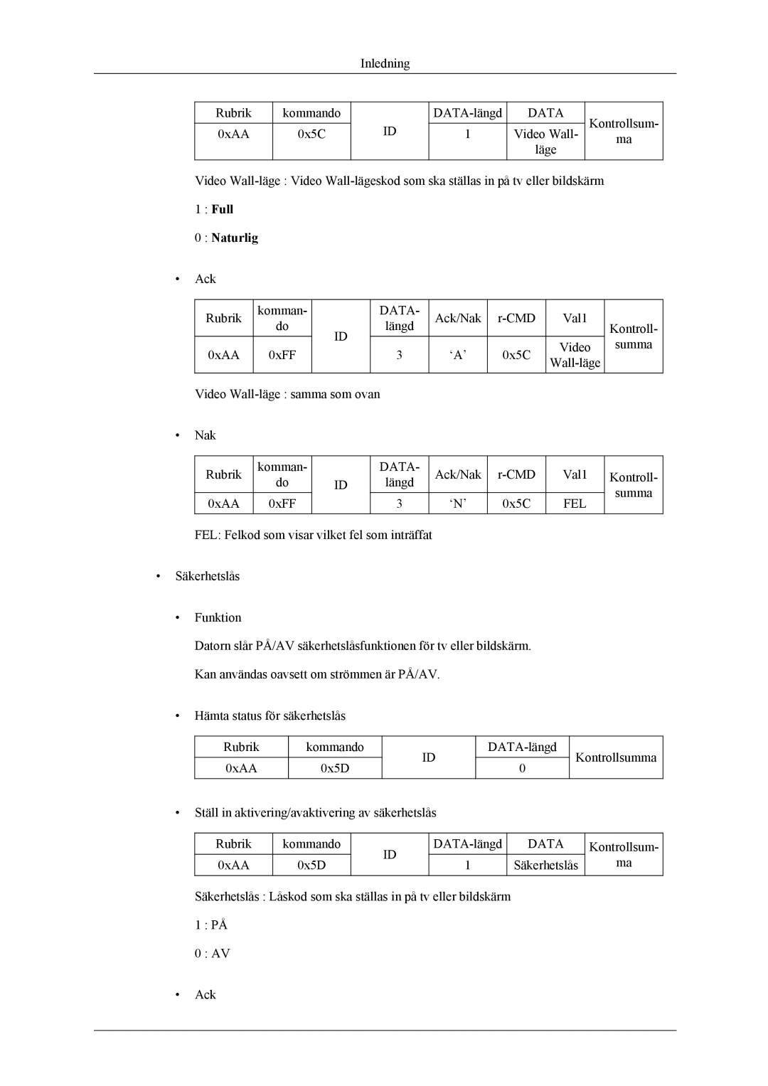 Samsung PH64KRPMBF/EN manual Naturlig 