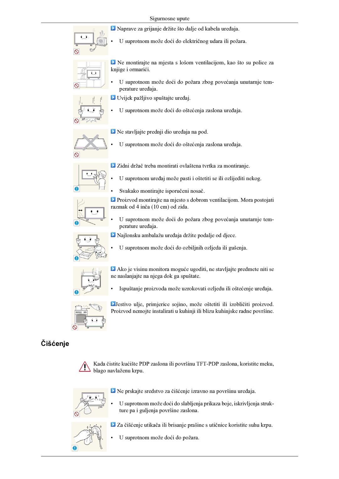 Samsung PH64KRPMBF/EN manual Čišćenje 