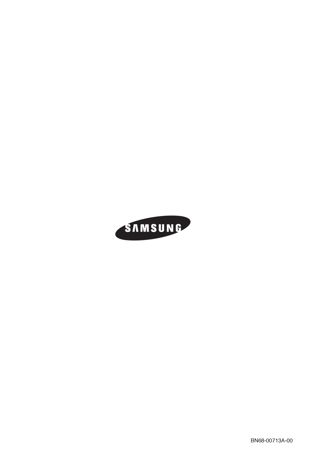 Samsung PL-42D4S manual BN68-00713A-00 