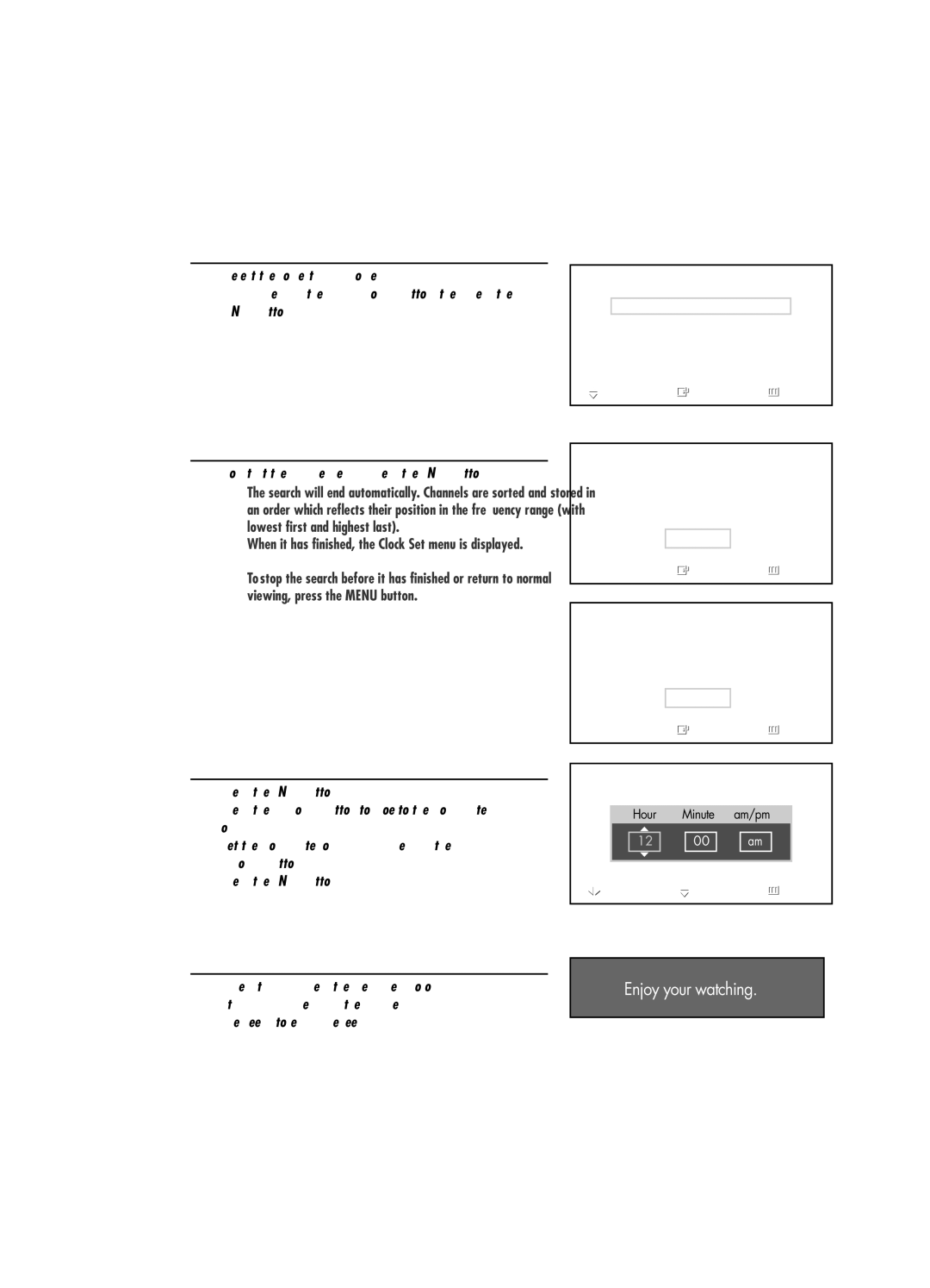 Samsung PL-50D4H manual Enjoy your watching 