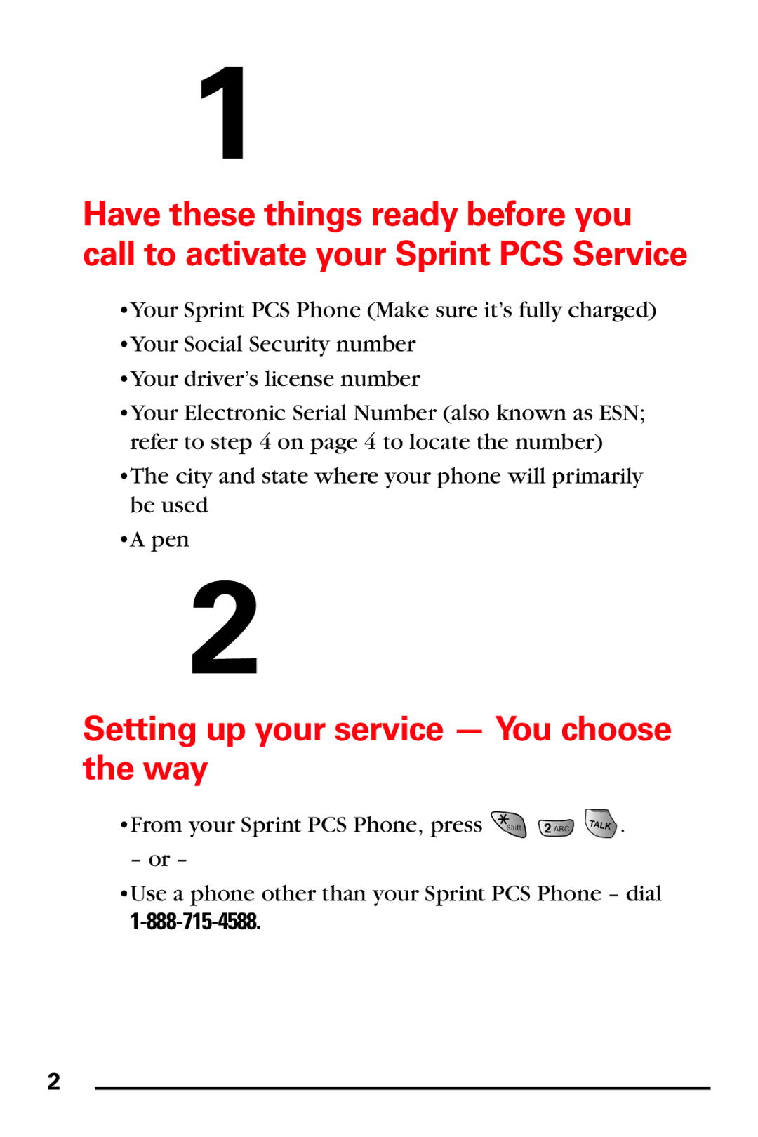 Samsung PM-A740 manual Setting up your service You choose the way 