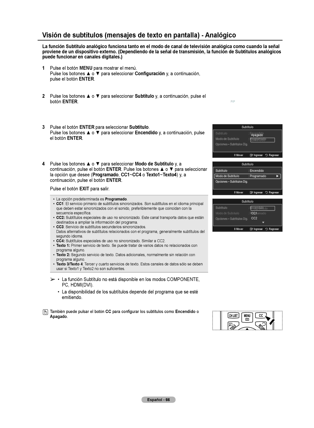 Samsung PN50A50SF user manual Apagado 