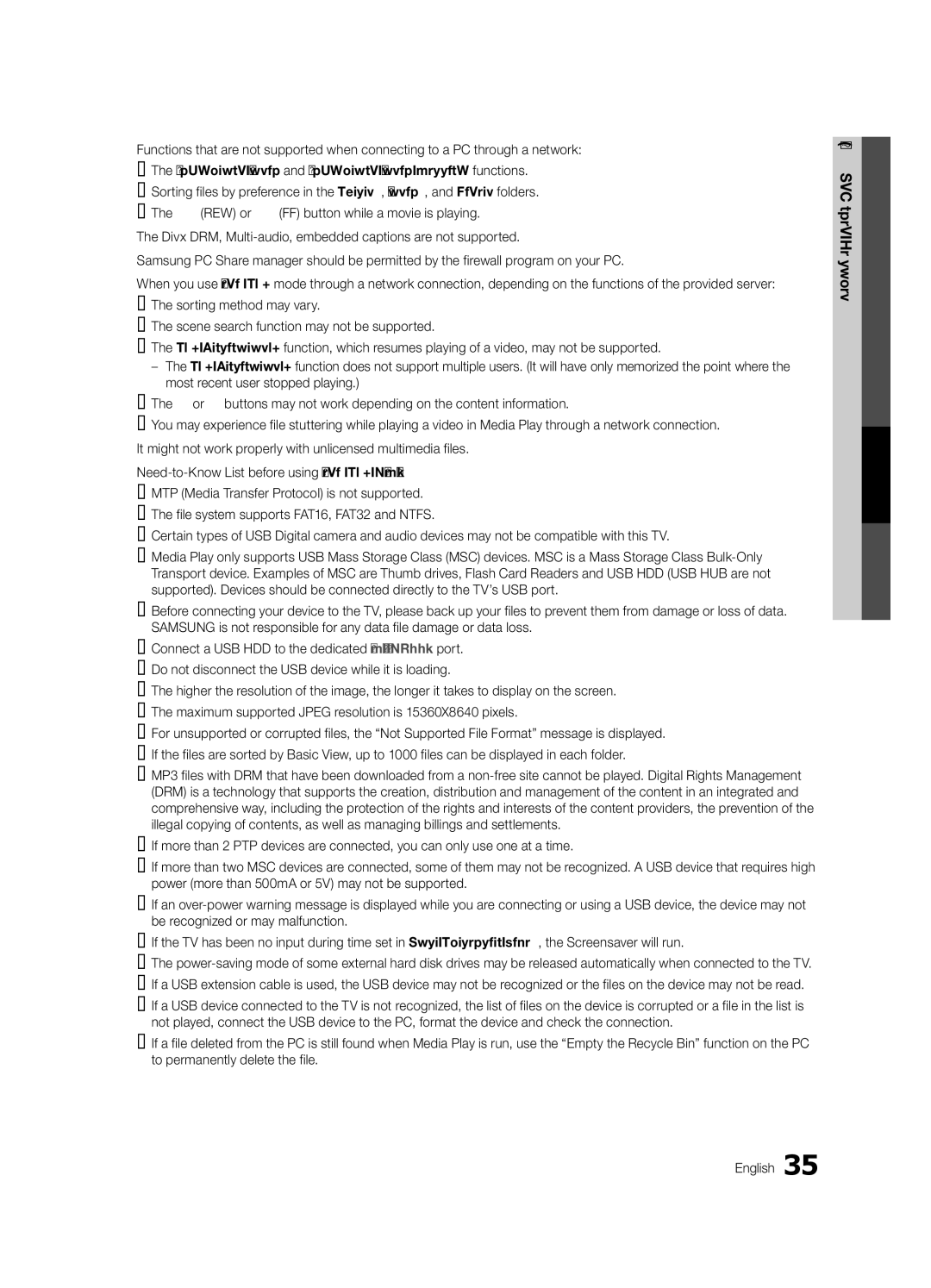 Samsung PN50C550, PN50C590, PN58C540, PN58C550, PN58C590 user manual 