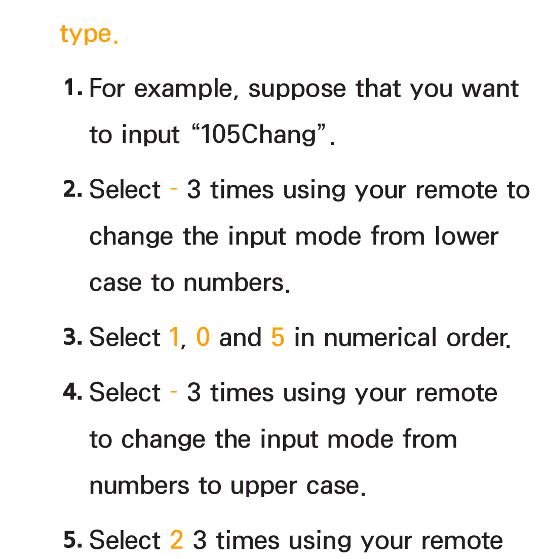 Samsung PN64E8000 manual Type 