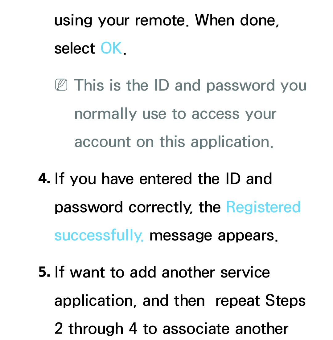 Samsung PN64E8000 manual Using your remote. When done, select OK 