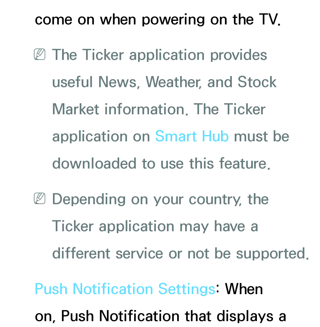 Samsung PN64E8000 manual Come on when powering on the TV 