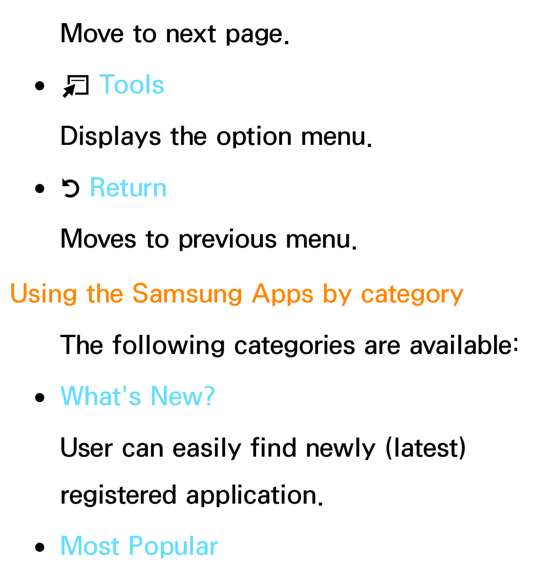 Samsung PN64E8000 manual Whats New?, Most Popular 