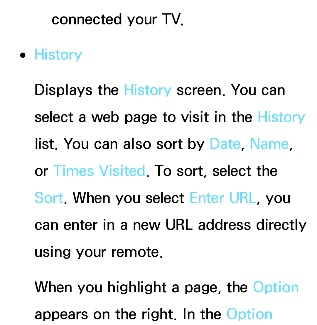 Samsung PN64E8000 manual Connected your TV 