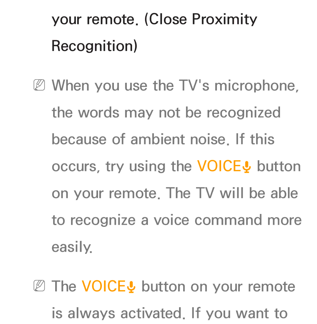 Samsung PN64E8000 manual Your remote. Close Proximity Recognition 