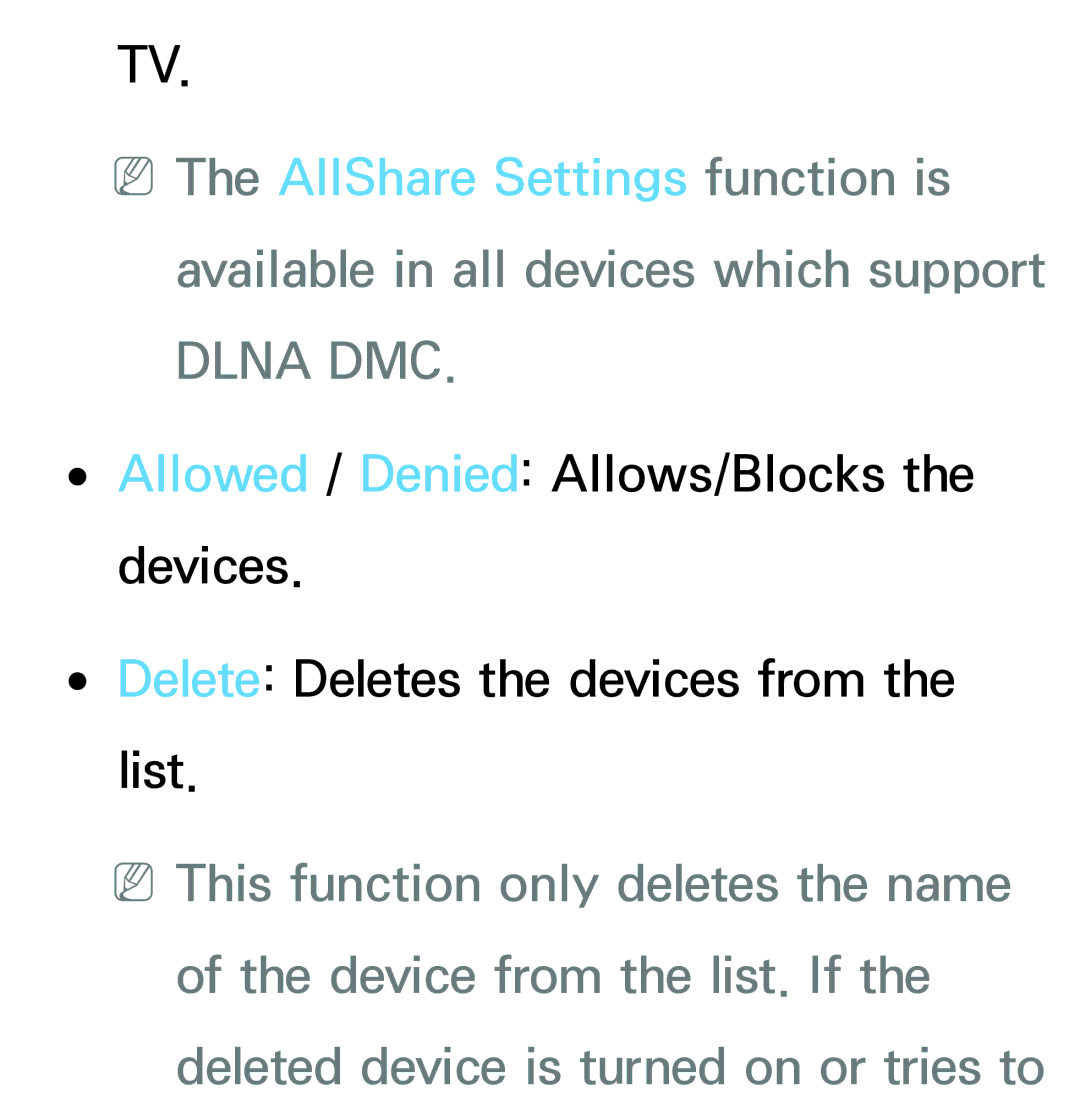 Samsung PN64E8000 manual Dlna DMC 