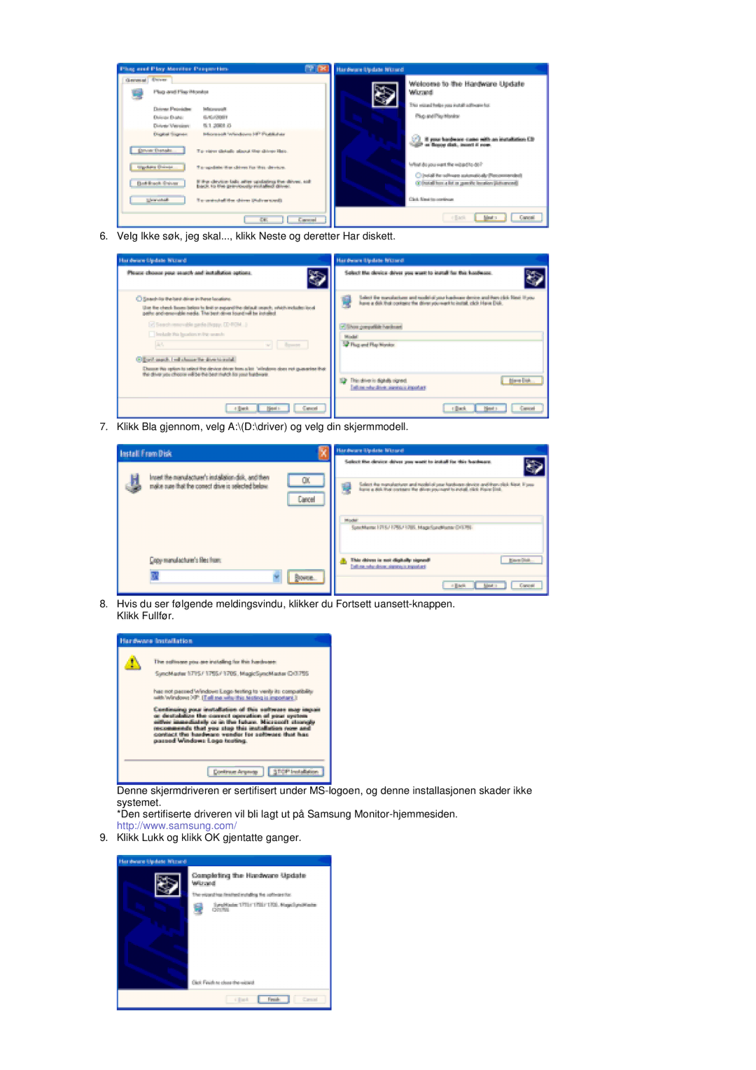 Samsung PO24FSSSS/EDC manual 