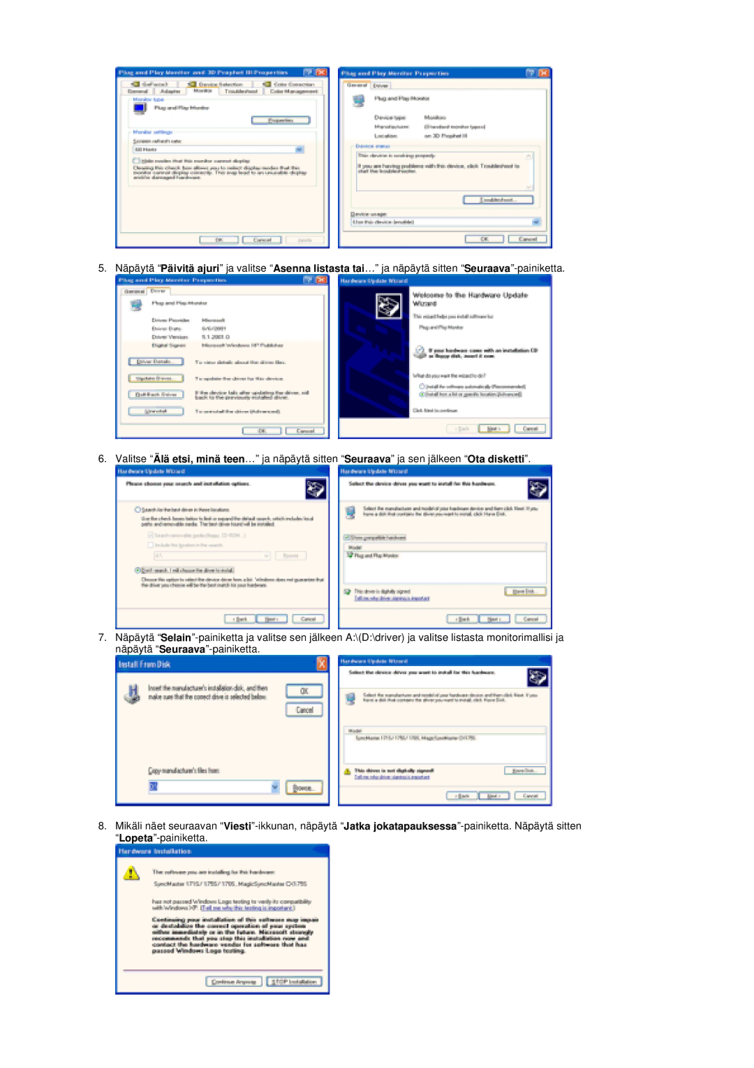 Samsung PO24FSSSS/EDC manual 