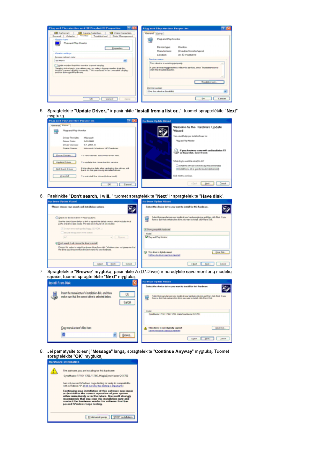 Samsung PO24FSSSS/EDC manual 