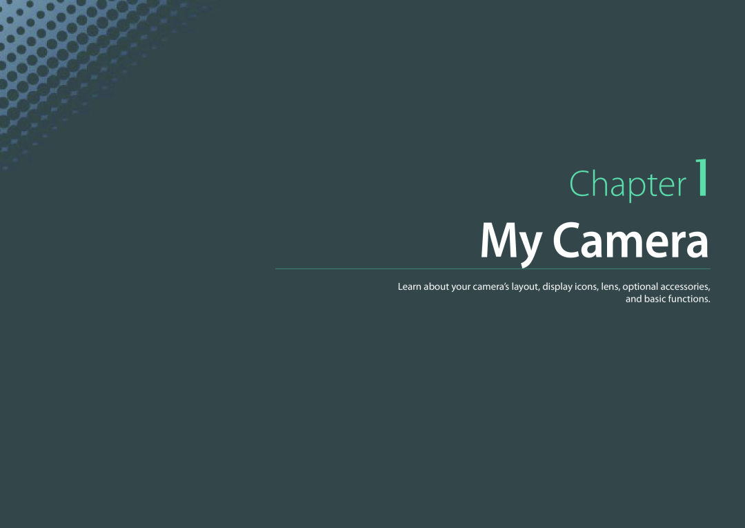 Samsung PRO4775, PRO4782, PRO4768, EV-NX300ZBFUDK user manual Chapter, My Camera 
