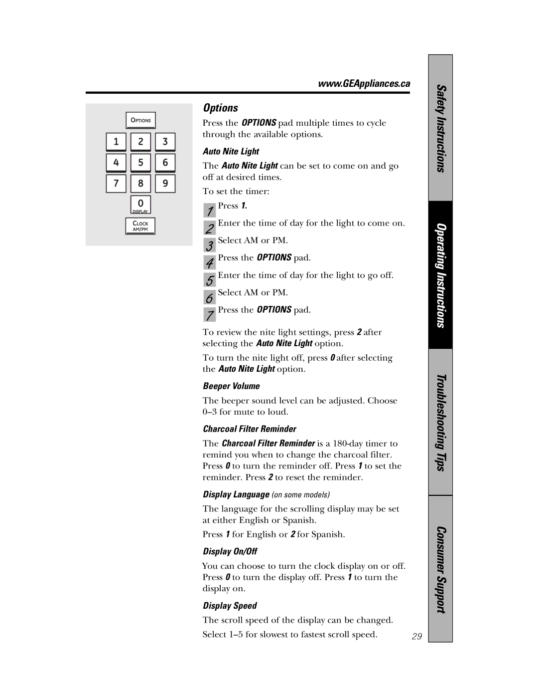 Samsung 350A4502P648, PVM1870 owner manual Options 