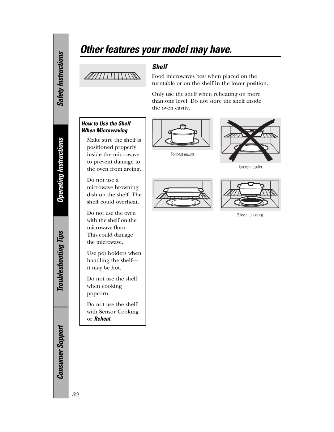 Samsung PVM1870, 350A4502P648 owner manual Shelf 